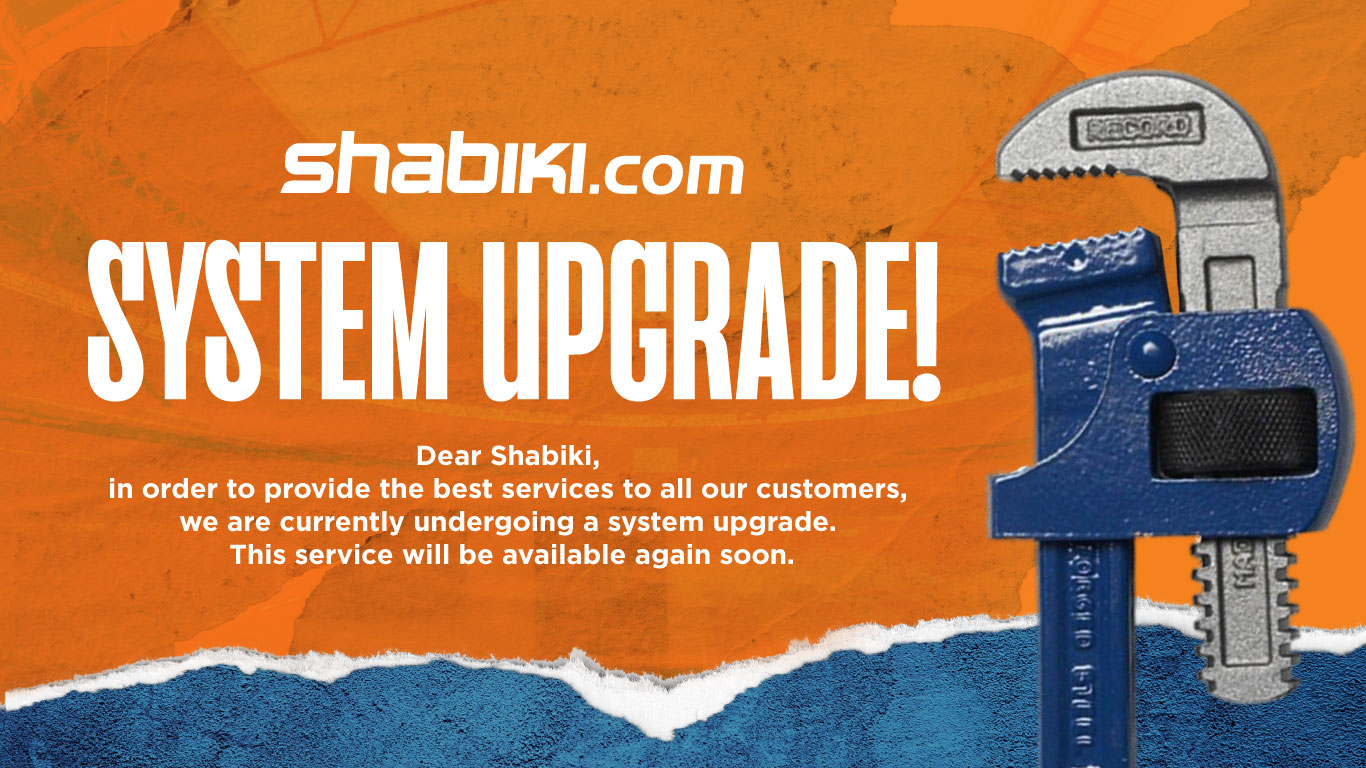 System upgrade! Dear shabiki, in order to provide the best services to all our customers, we are currently undergoing a sytem upgrade. This service will be available again soon
